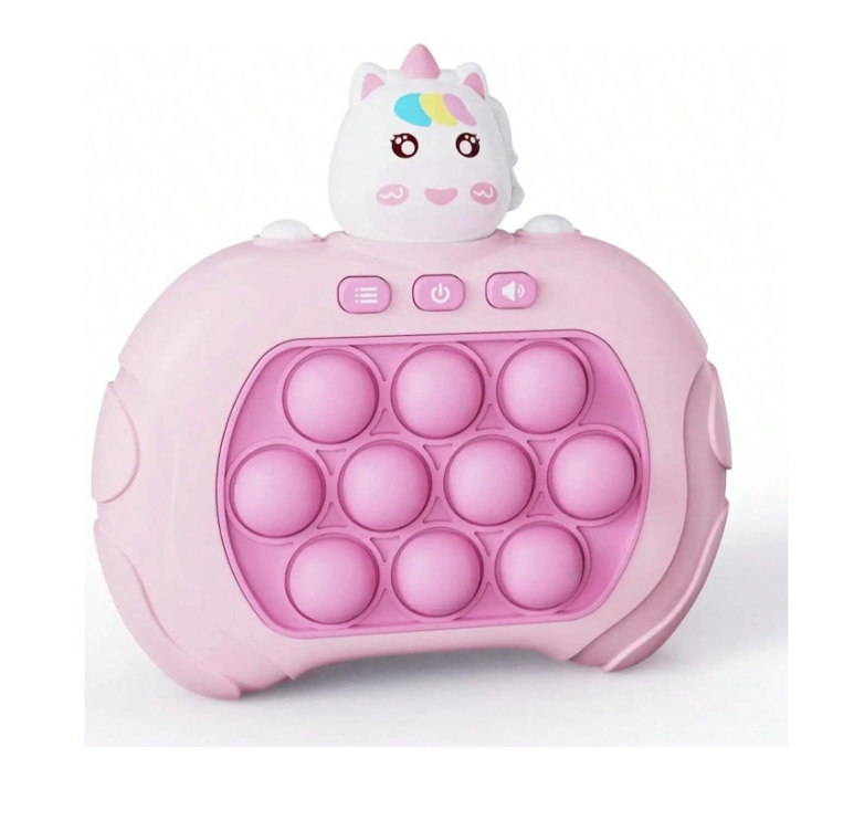 Unicorn-Shaped Game Console With Whack-A-Mole And Other Speed Games