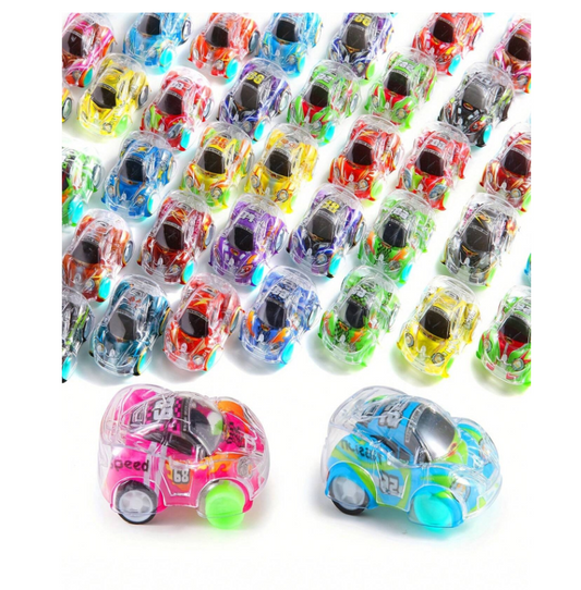 Mini Power Cars, Colorful Toy Cars, Holiday Party Favors, Office Desk Fidget Gifts