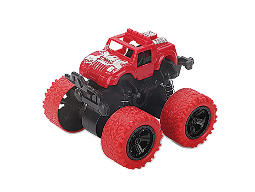 1pc Inertia Four-Wheel Drive Off-Road Vehicle Toy Car.